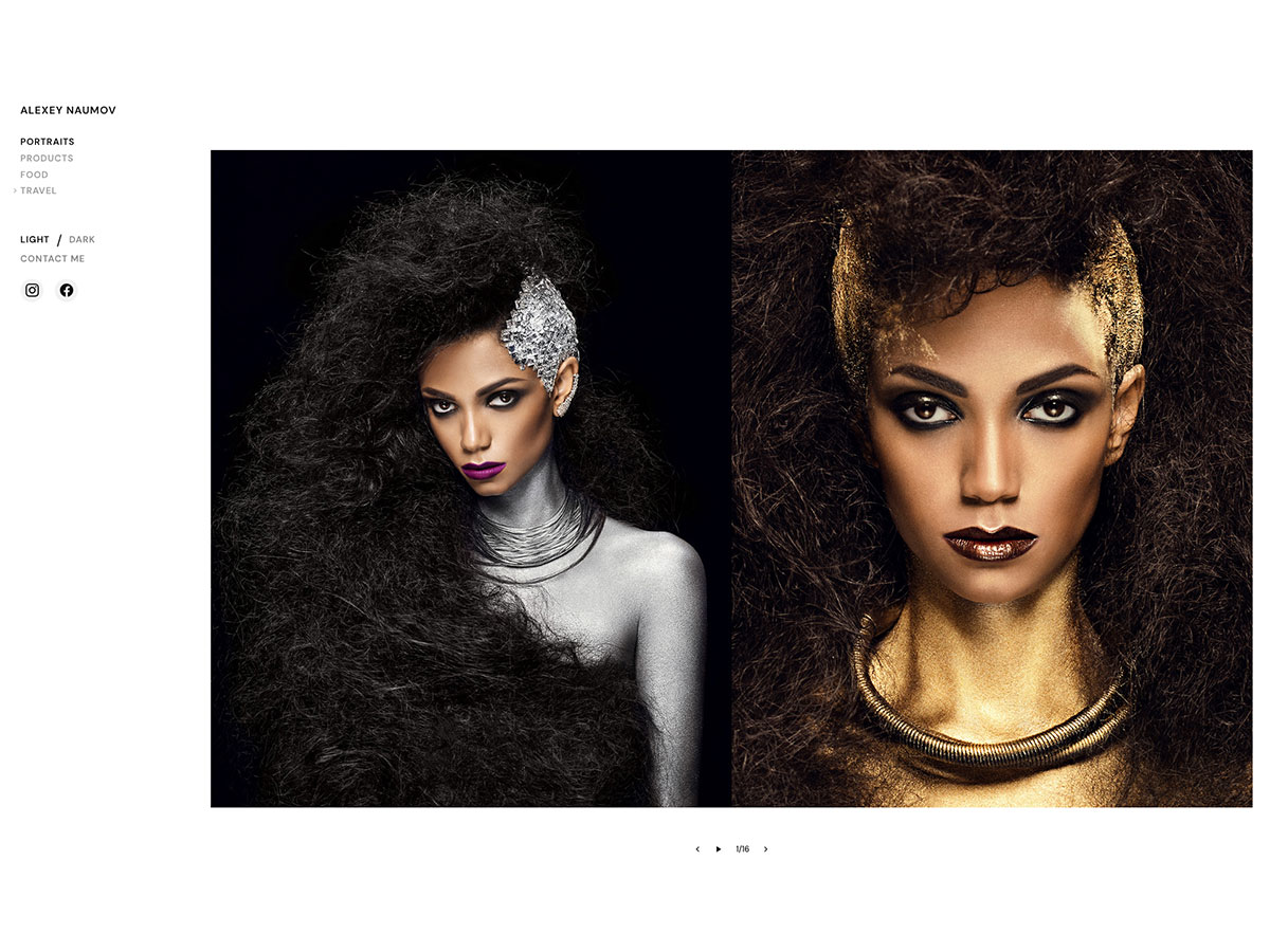 Photography CMS platform